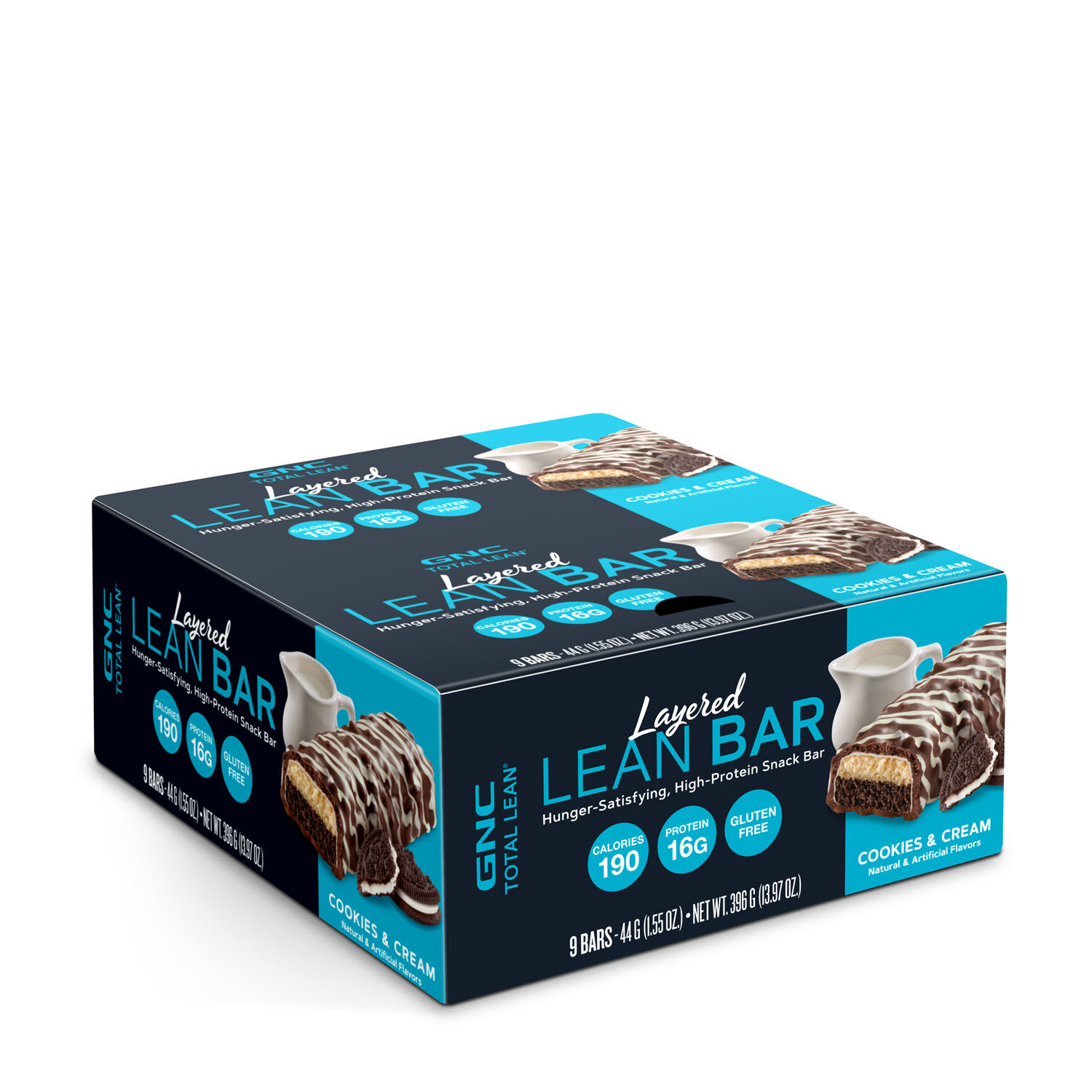 GNC Total Lean Layered Lean Bar - Cookies & Cream