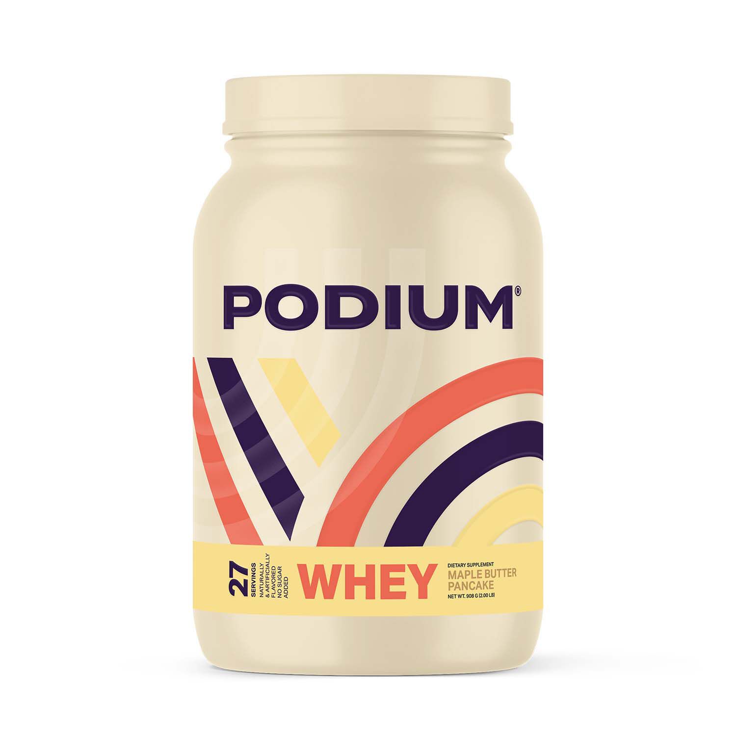 PODIUM Whey Protein Powder - Maple Butter Pancake