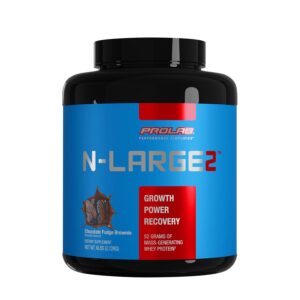 Prolab N-Large2 Mass Gainer - Chocolate Fudge Brownie - 6 Lb