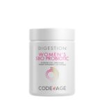 Codeage Women's Probiotic 50 Billion Cfu & Prebiotics Vegan Digestion Supplement