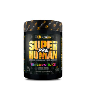 Alpha Lion Superhuman Pre-Workout - Rainbow Sherbet - 12.07 Oz